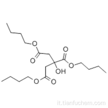 1,2,3-Propanetricarbossilicoacido, 2-idrossi-, 1,2,3-tributilestere CAS 77-94-1